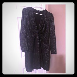 Black sparkly dress